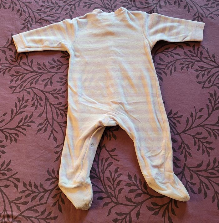 Lot de 4 pyjamas en velours (grenouillères) - photo numéro 4