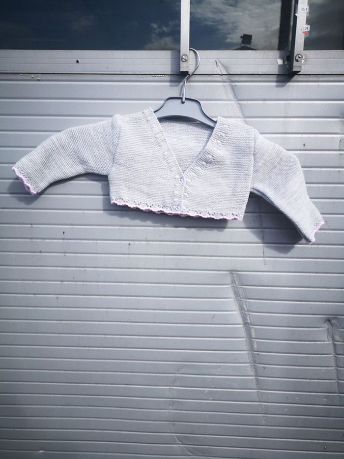 Gilet boléro laine - photo numéro 2