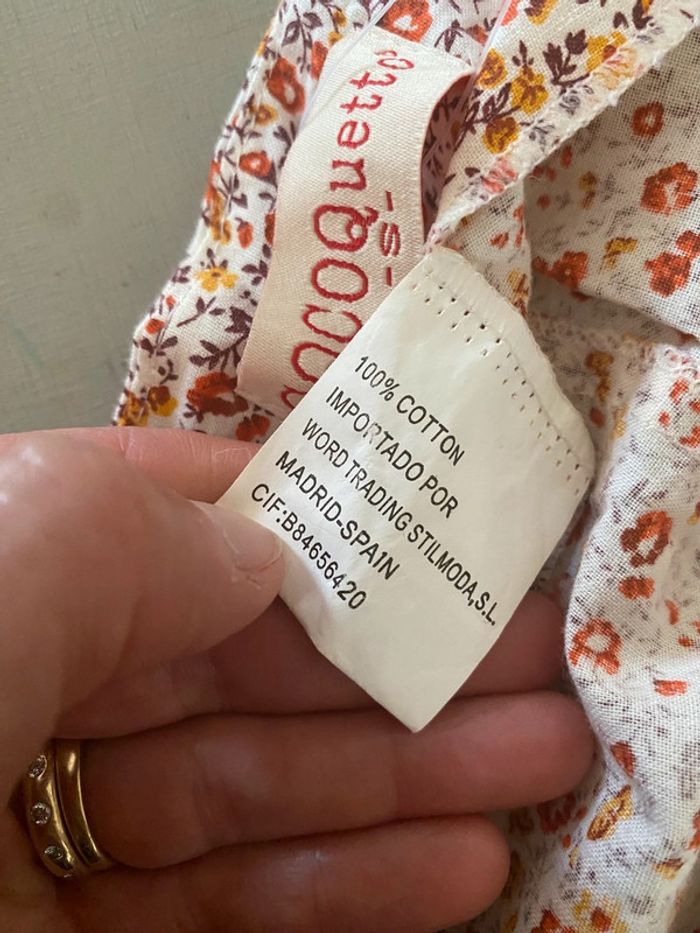 Jupe Liberty mi longue CQCOQquetto Fashion taille S neuve avec étiquette - photo numéro 5