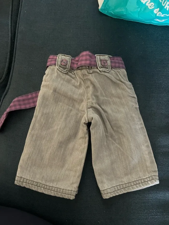 Pantalon jeans fille - photo numéro 2