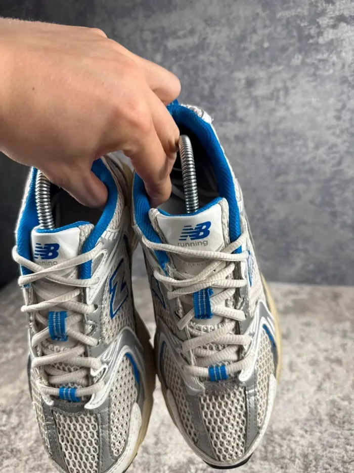 New Balance 530 Running Abzorb - White & Beige & Blue - photo numéro 12