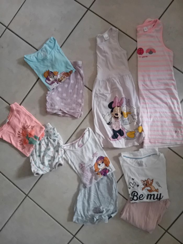 Lot pyjama légers été