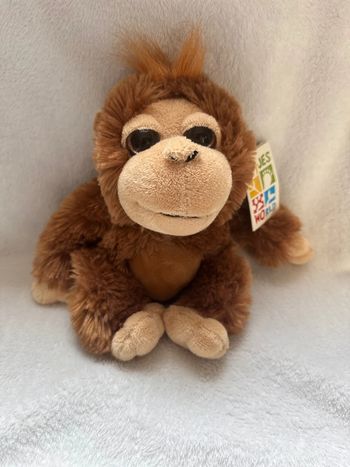 Peluche singe neuve