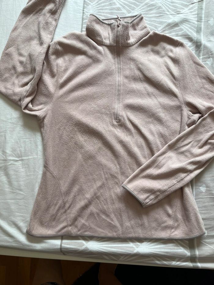 Polaire rose pale