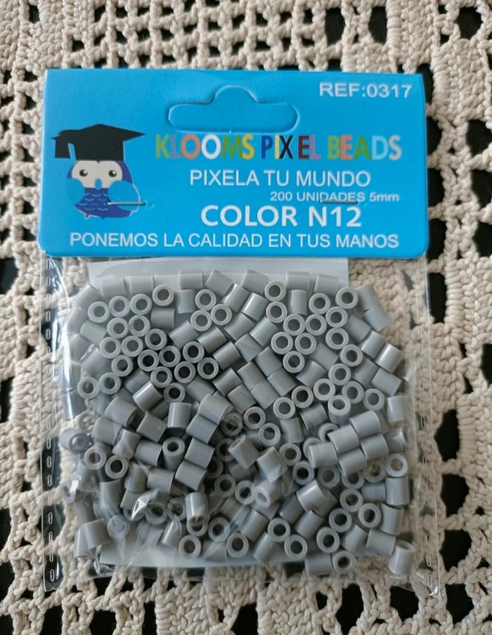 1000 perles à repasser grises - photo numéro 2