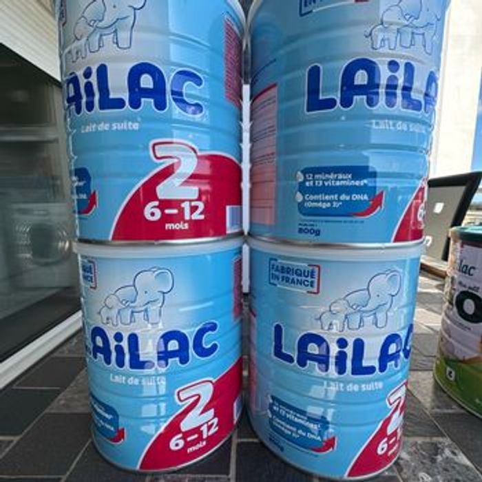 Lait Lailac  deuxième âge 6-12 mois