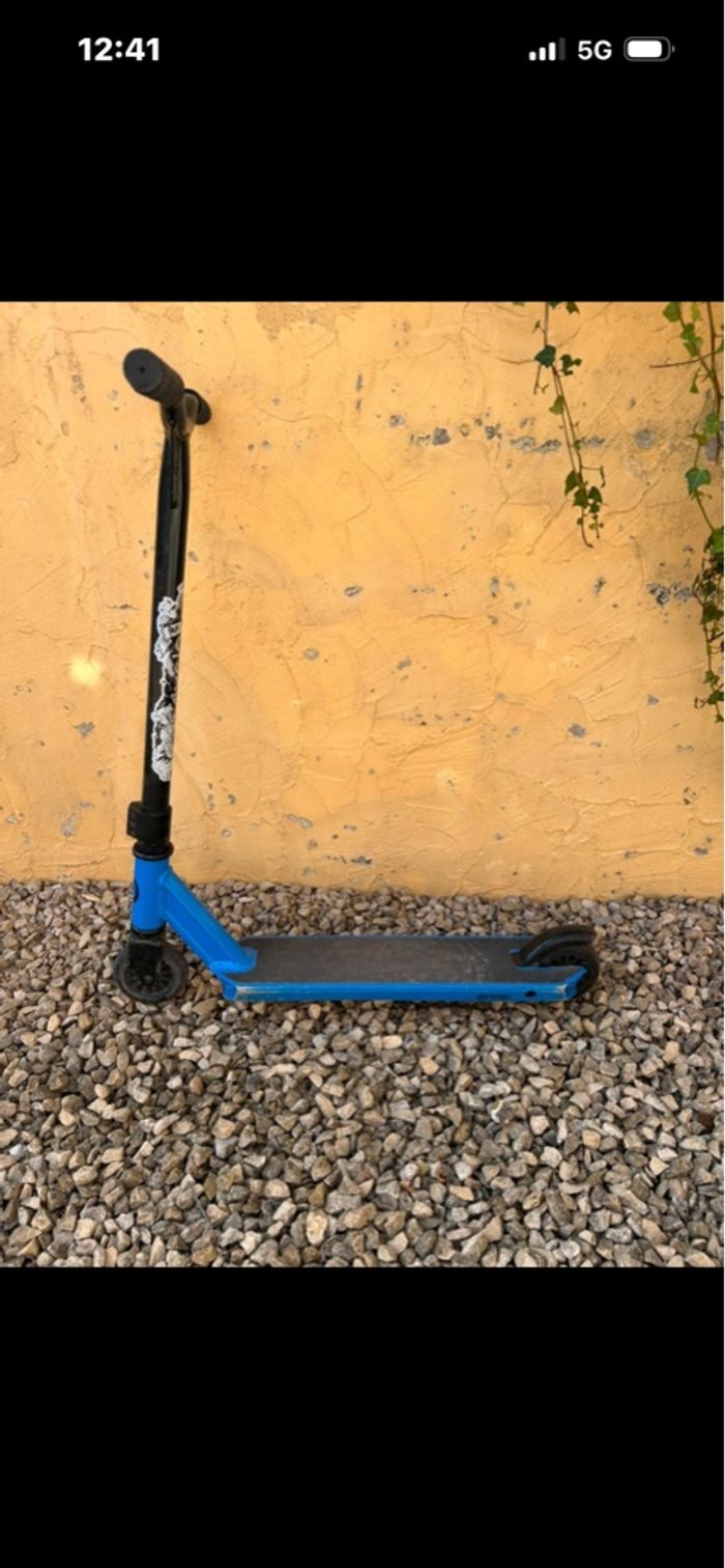 Trottinette Oxelo MF one bleue - photo numéro 2