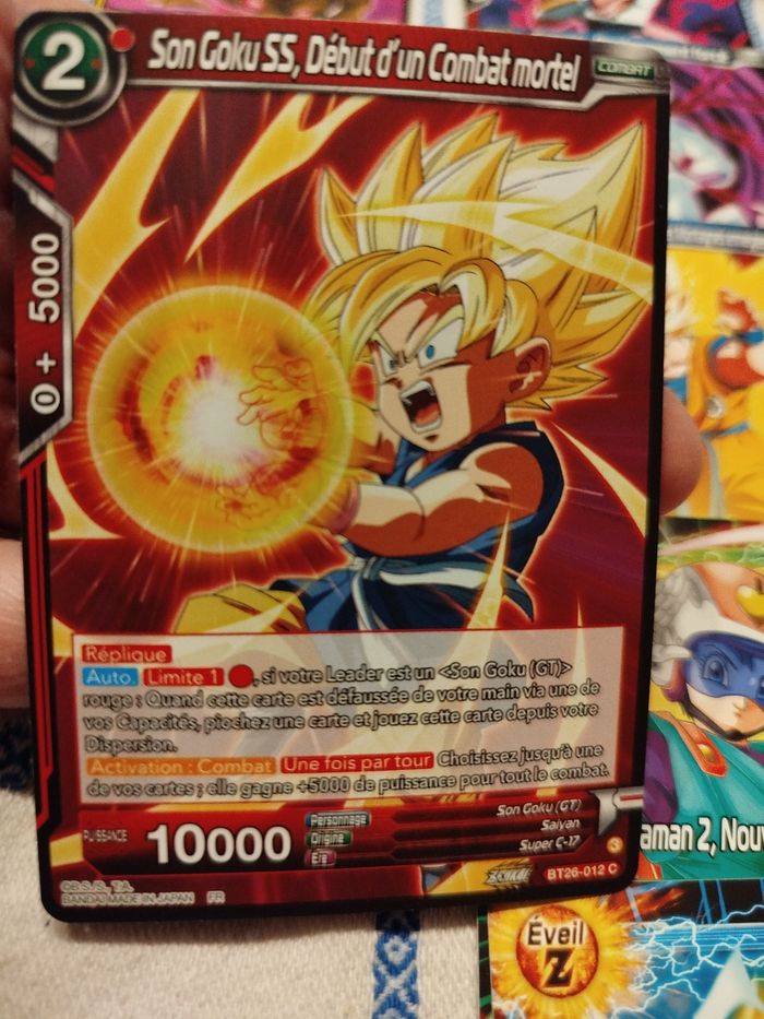 Lots de carte dragon ball version française - photo numéro 9