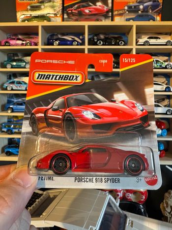 Porsche 918 Spyder Matchbox