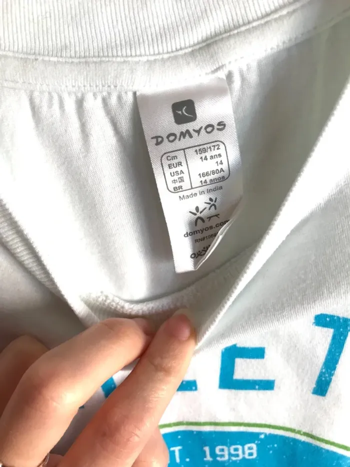 T-shirt 14ans garçon domyos - photo numéro 3