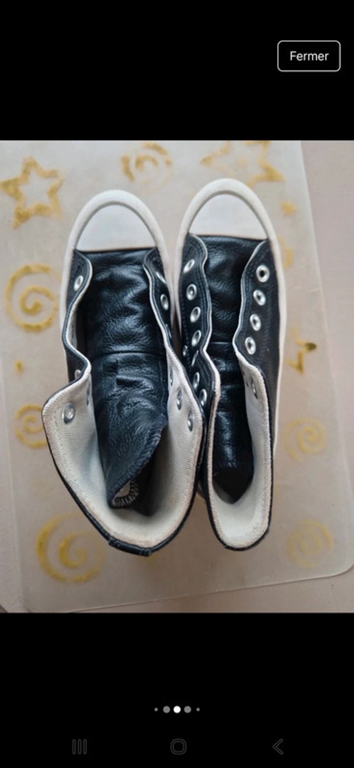 Converse hautes 🖤 - photo numéro 12