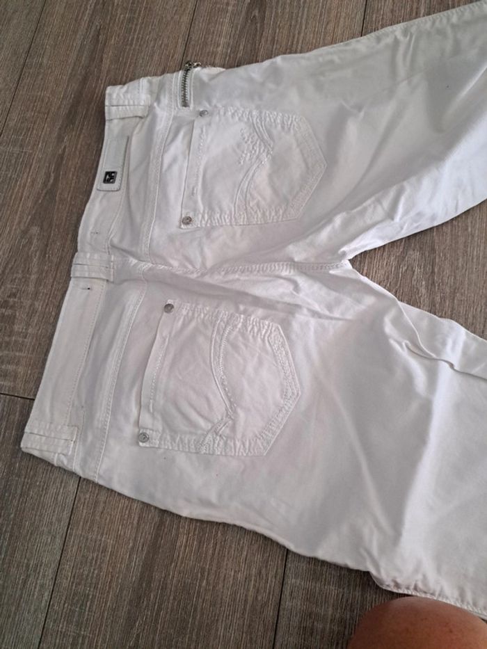 Jean blanc taille 40 - photo numéro 5