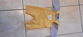 Ensemble salopette jaune