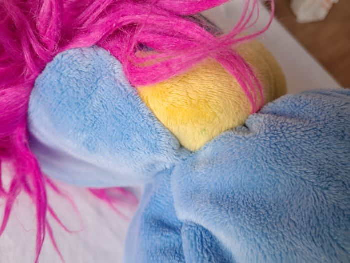 Peluche nounours lulu popples Spinmaster 2015 hauteur 24 cm - photo numéro 8