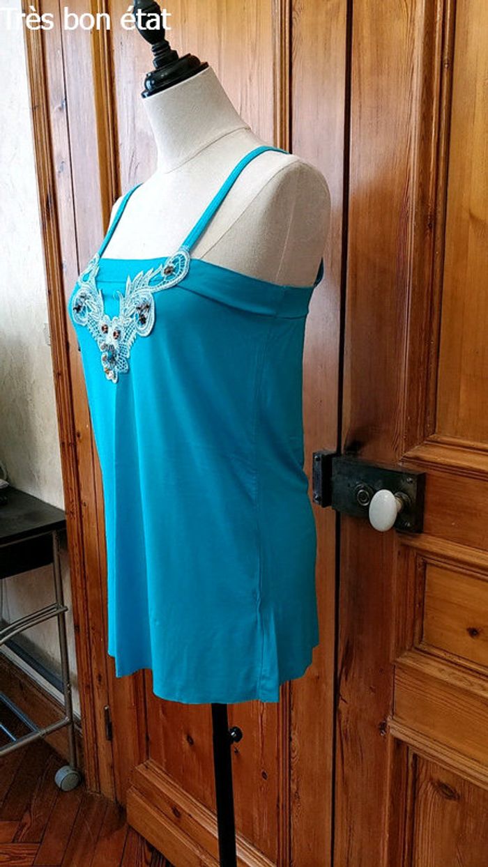 Débardeur turquoise - photo numéro 4
