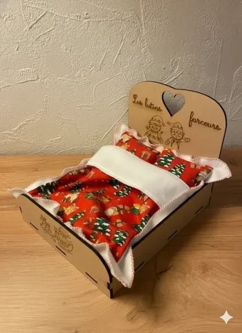 Lit-Cœur Magique des Lutins Rieurs