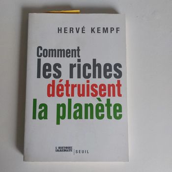 Livre - Comment les riches détruisent la planète