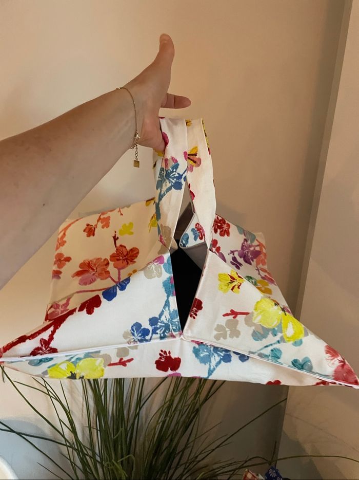 Sac à tarte fleurs colorées - photo numéro 2