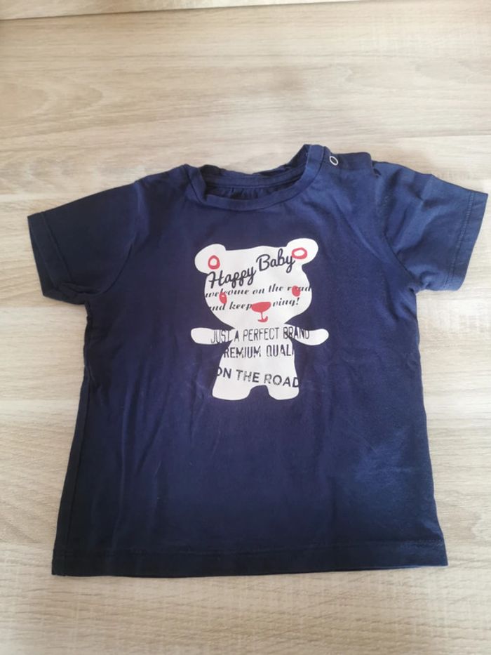 T-shirt bébé 12 mois neuf
