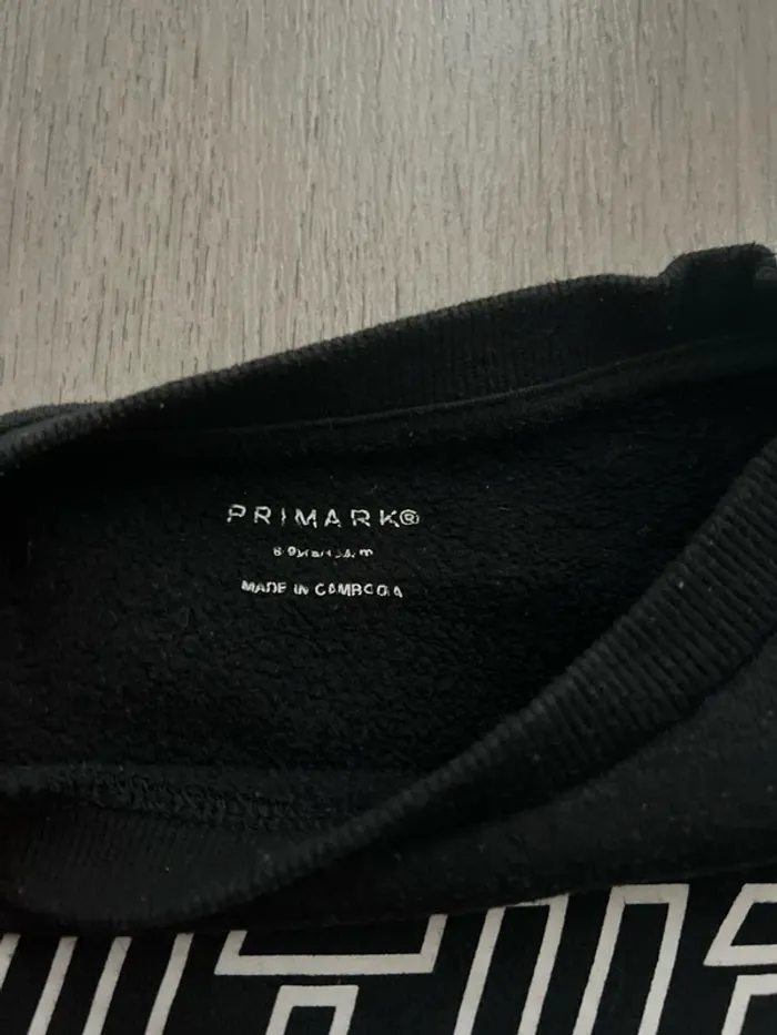 Pull noir primark 9 ans - photo numéro 2