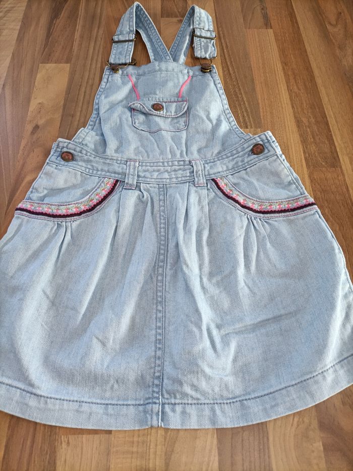 Robe salopette jean bleu clair 7 ans Sergent Major - photo numéro 2