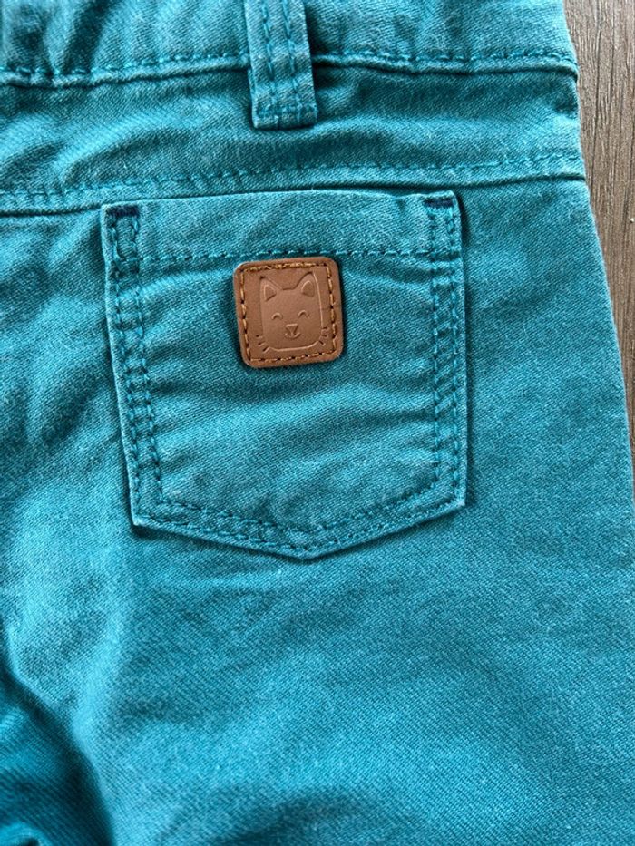 Ensemble jean t-shirt manches courtes 9 mois - photo numéro 5