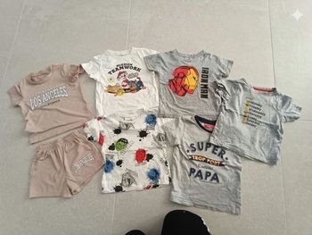 Lot 7 vêtements garçon été 