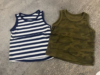 Lot t shirt / débardeur