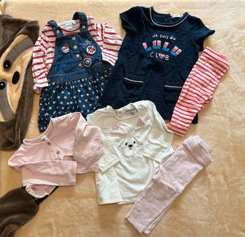 Lot tenues mi saison 12 mois fille