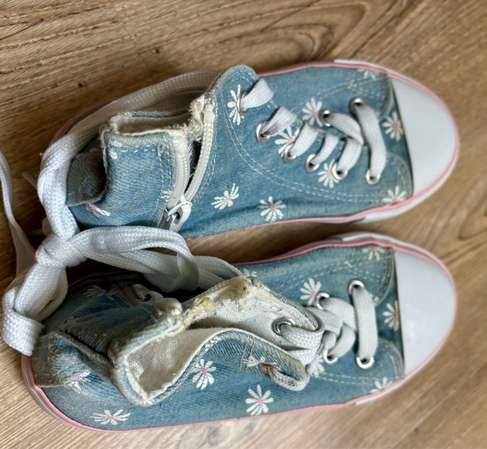 Baskets montantes en toile 32 - photo numéro 2