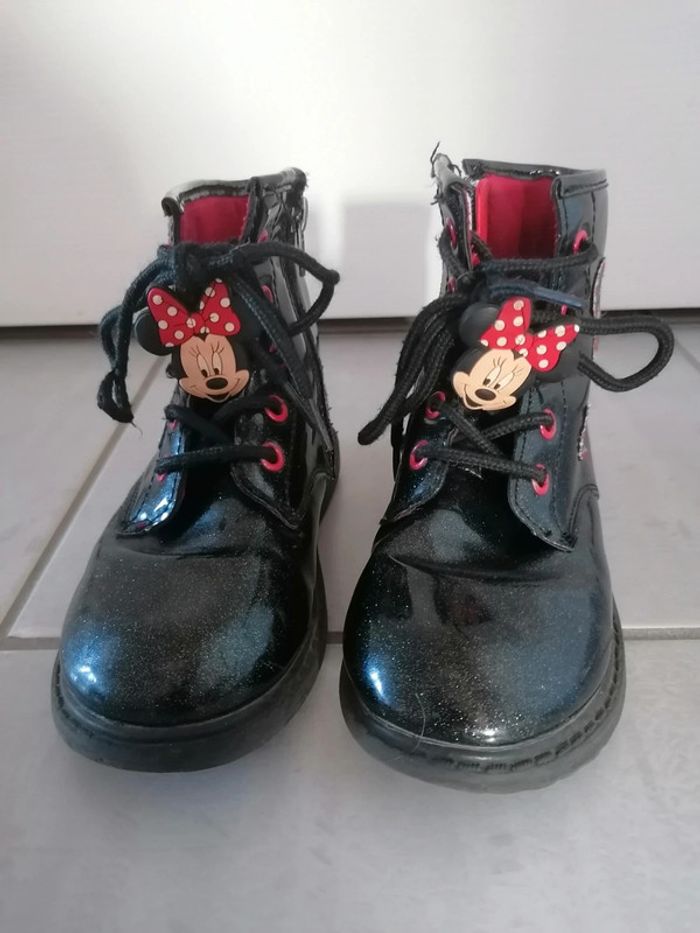 Bottines minnie très bon état pointure 27 - photo numéro 2