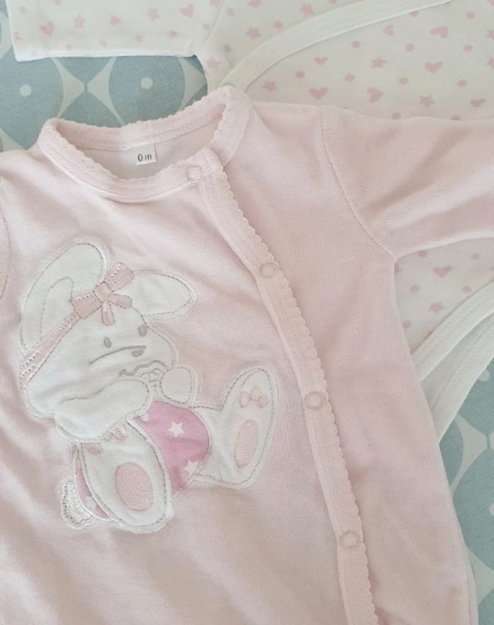 Ensemble pyjama + body - Naissance - photo numéro 3