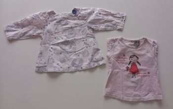 Lot blouse et Tee-shirt