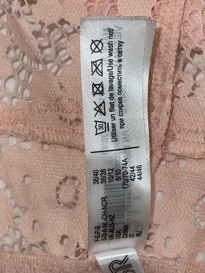 Culotte Tanga Rose 38/40 - photo numéro 6