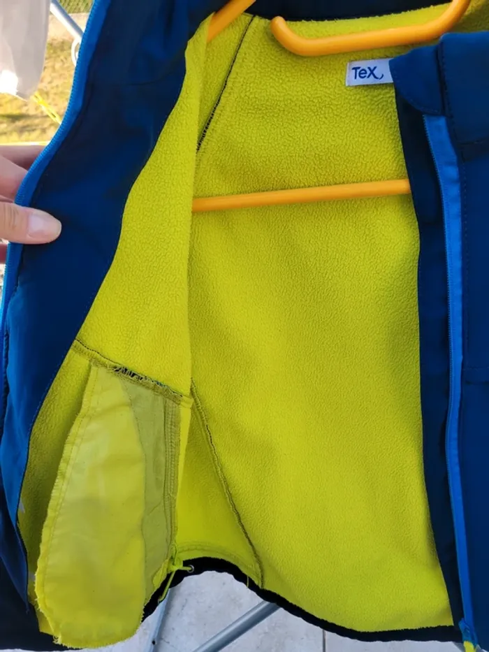 Veste soft shell 7-8 ans garçon - photo numéro 3