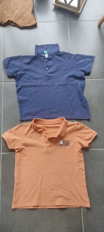 Lot 2 Polos manches courtes 10 ans