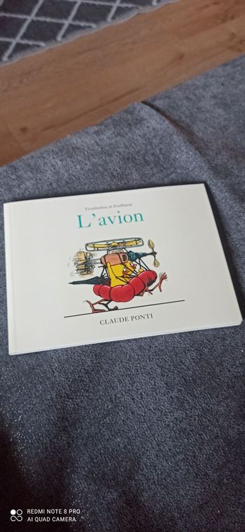 Livre l avion Claude ponti