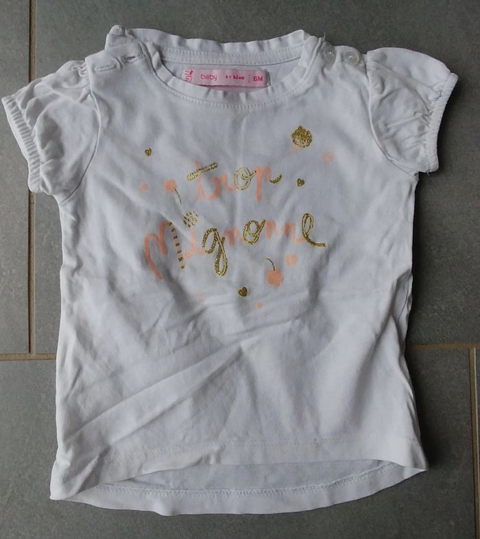 T shirt MC 6 mois