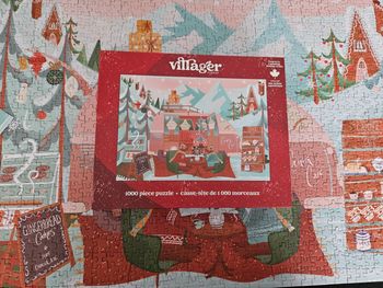 Puzzle Camper café Villager 1000 pièces