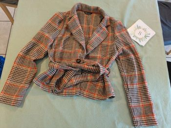 Veste a carreaux S