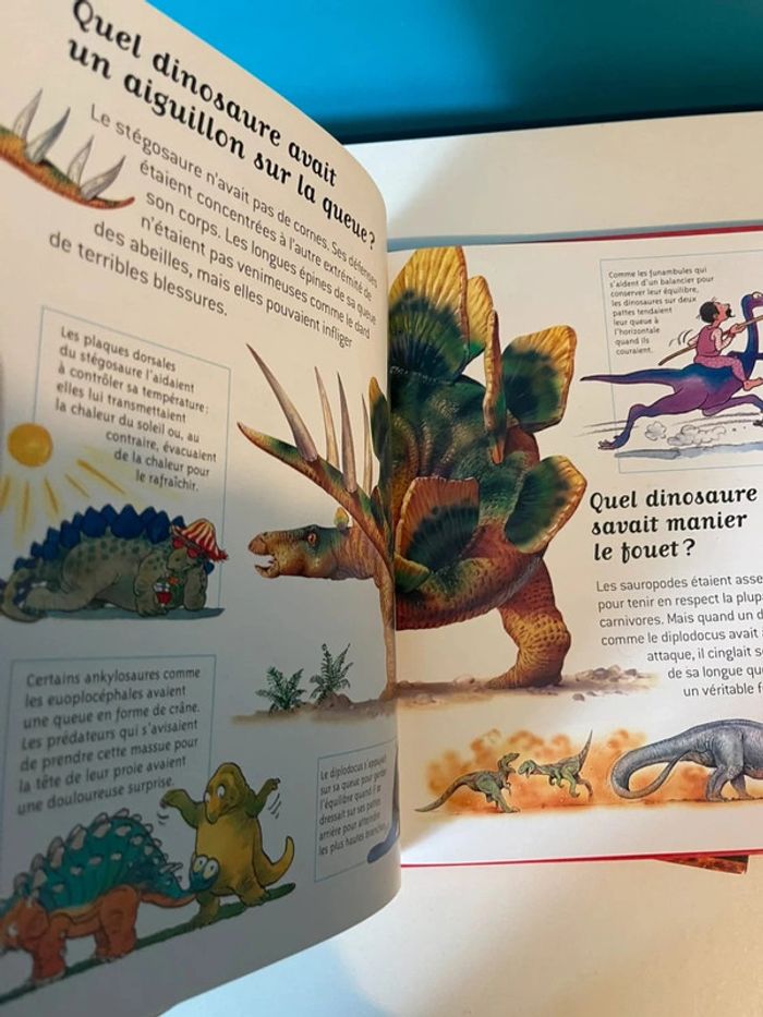 2 livres questions réponses les dinosaures - photo numéro 3