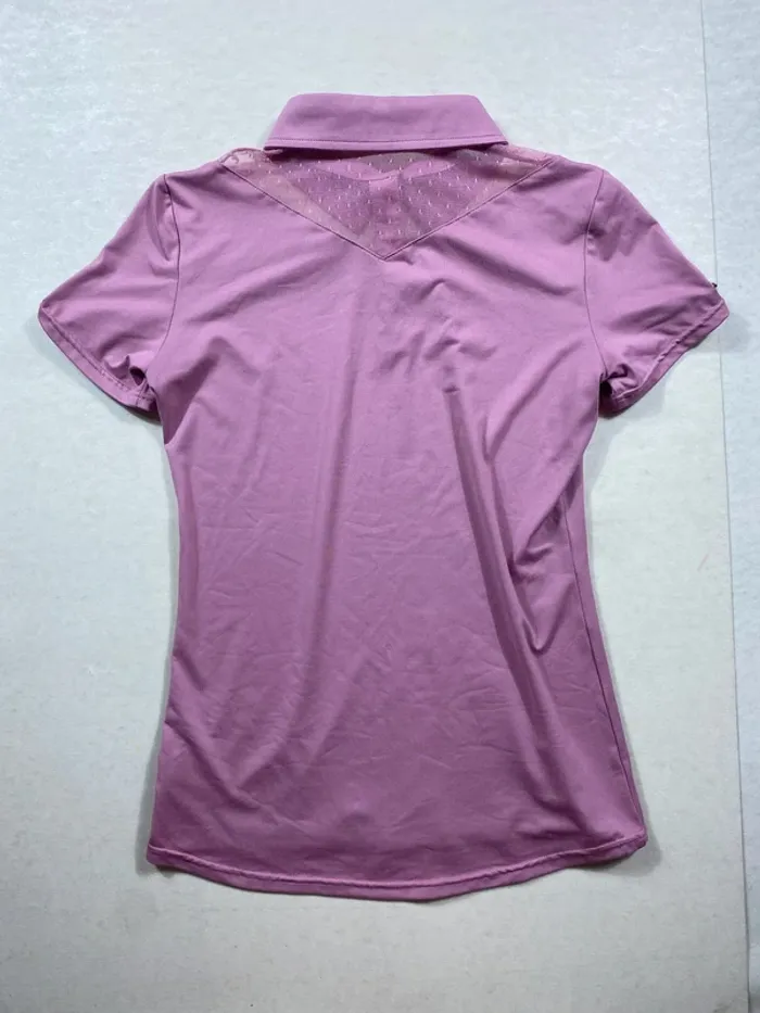Polo EquiThème rose – Taille XS – Très bon état - photo numéro 5