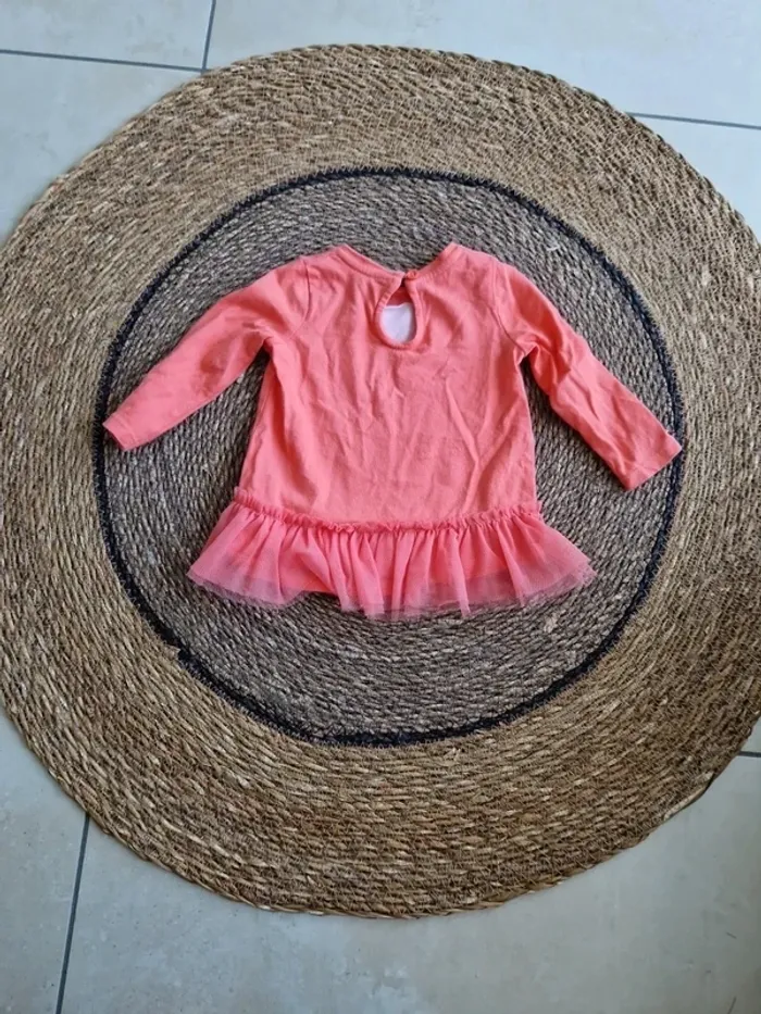 Joli haut motif papillons taille 12 mois - photo numéro 2