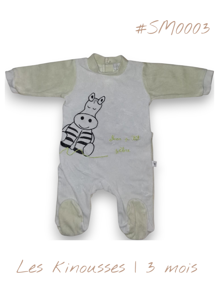 Pyjama velours - SM0003