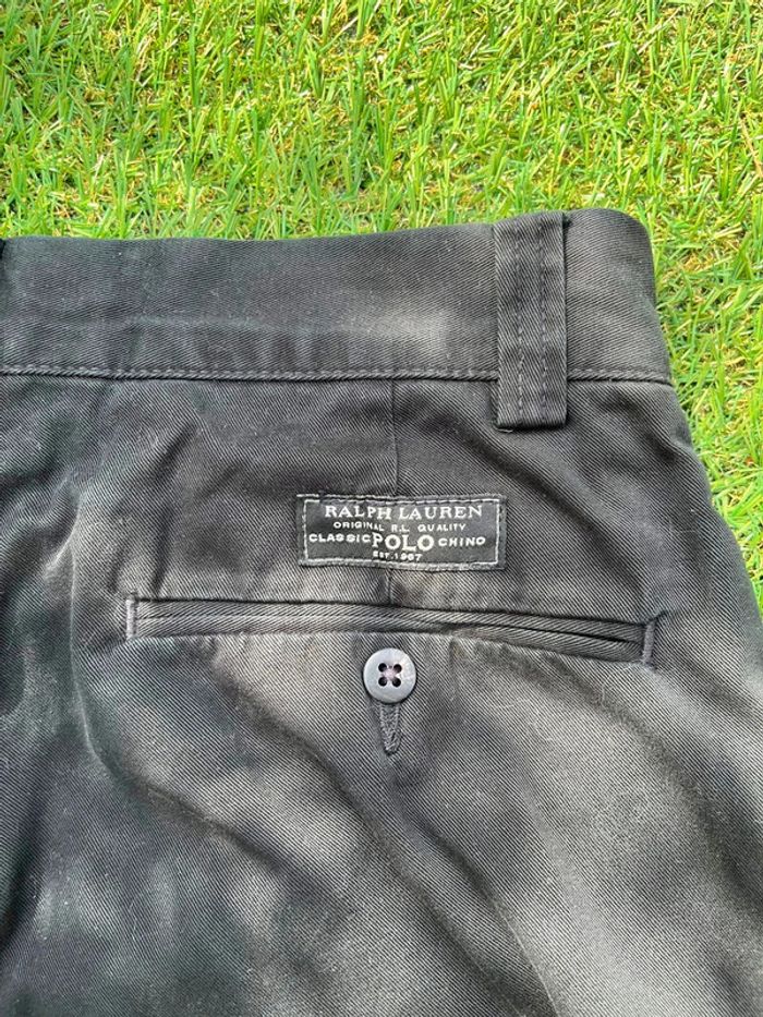 Pantalon noir Polo Ralph Lauren - Coupe droite - Taille 38 - photo numéro 4