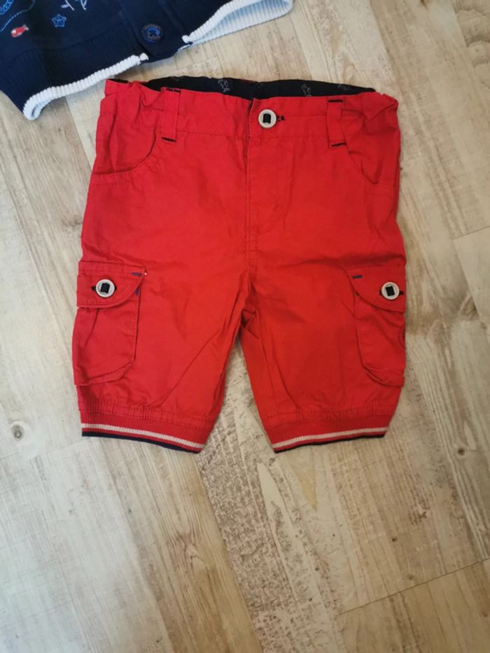 Gilet+short Sergent Major 6 mois - photo numéro 2