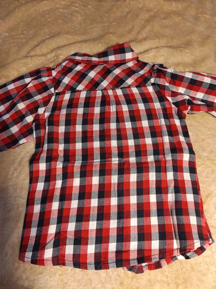Chemise à carreaux 3 ans - photo numéro 4