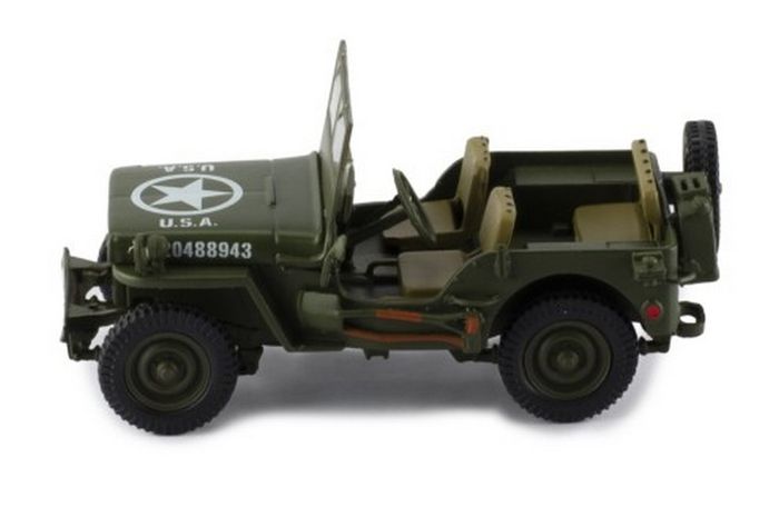 Jeep Willys MB 1943 Olive Ixo Model 1/43 clc567N.22 - photo numéro 7