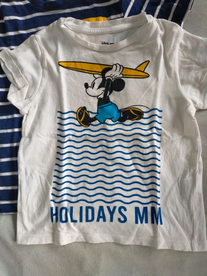 Lot 2 t-shirts marinière 3 ans - photo numéro 2