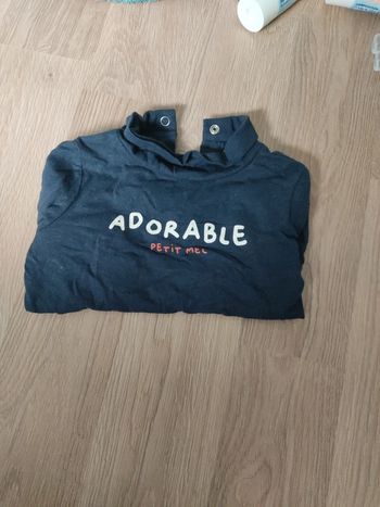 Tee shirt col roulé